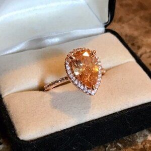 Morganite Ring